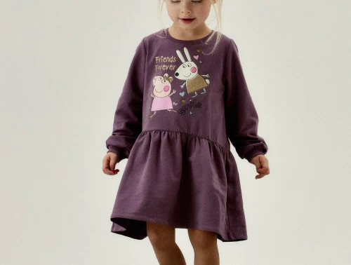 Name It arctic dusk Gurli Gris sweatkjole